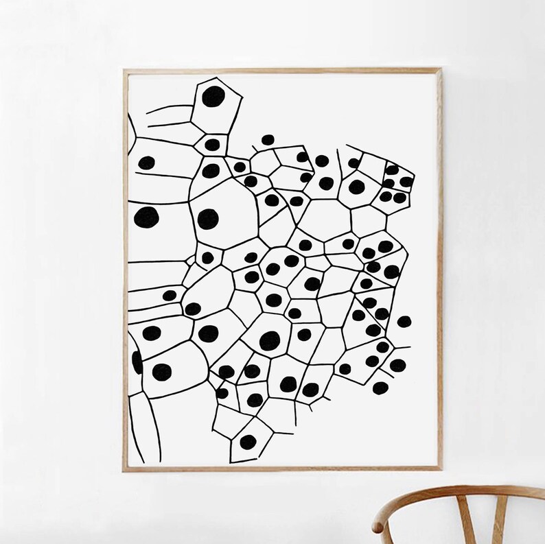 DOWNLOADABLE PRINT Abstract Printable Art Black and White Etsy