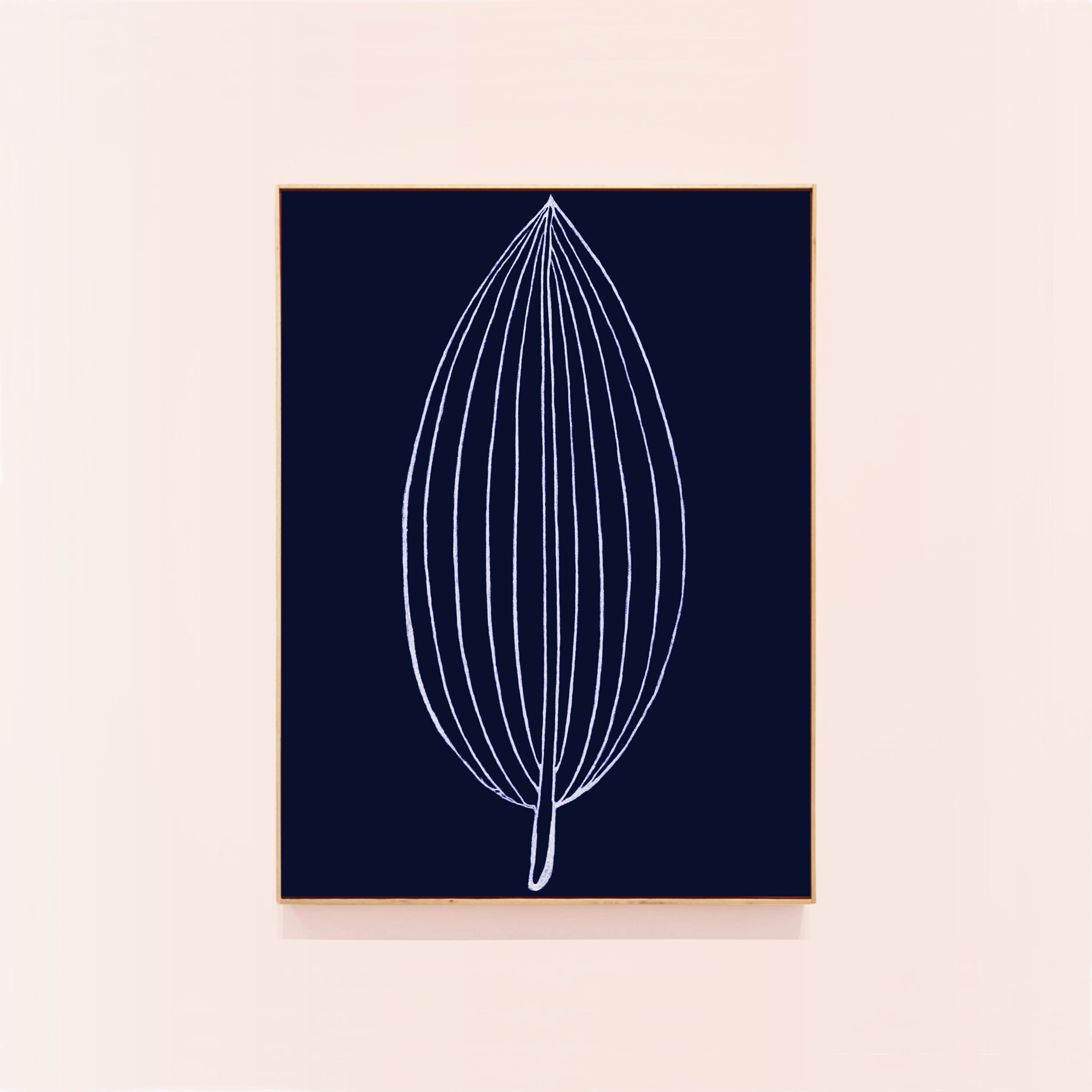 Navy Blue Wall Art Downloadable Print Dark Blue Art Home Etsy