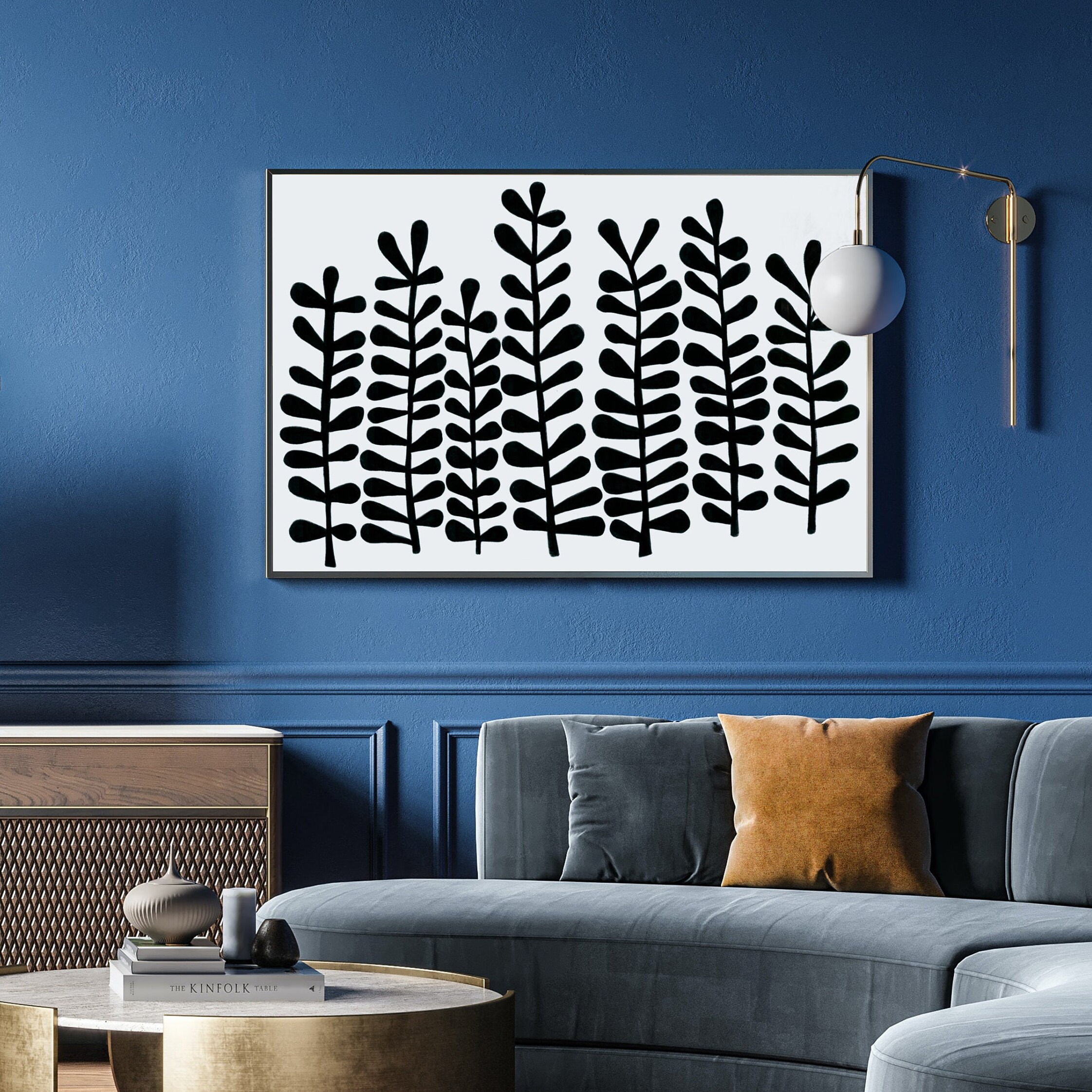 Extra Large Wall Art Mid Century Modern Printable Art - Etsy