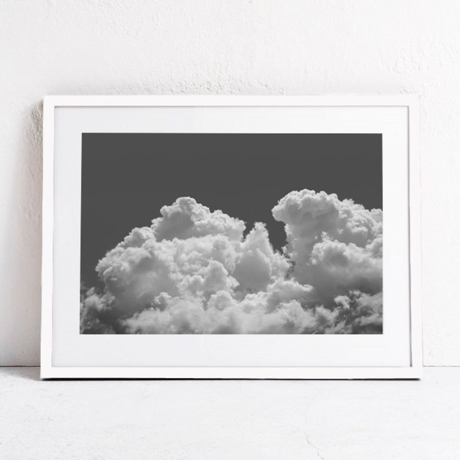 Cloud Print Cloud Wall Art Print Cloud Printable Art Print | Etsy