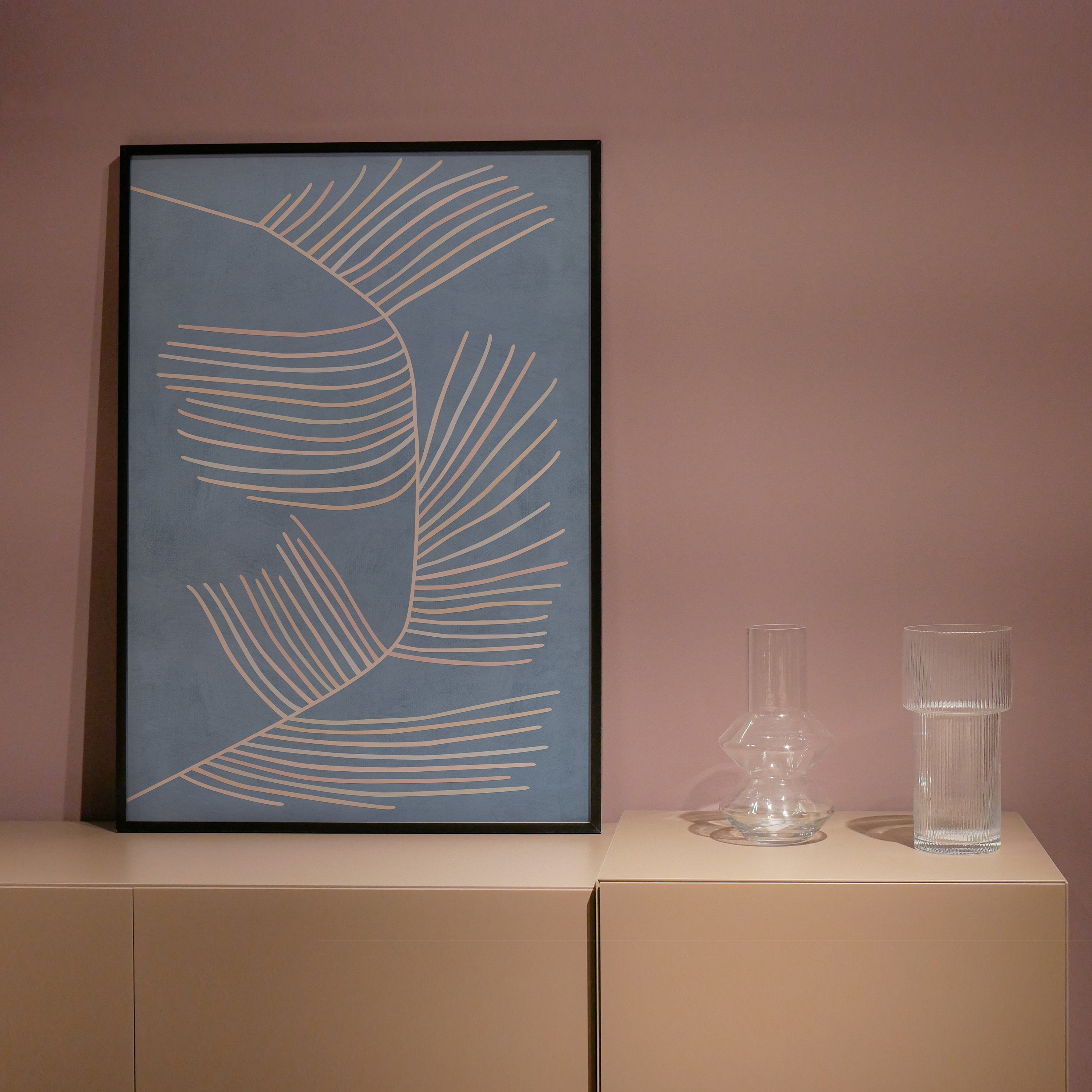 Digital Download Art Sky Blue Wall Art Print Abstract Digital Etsy