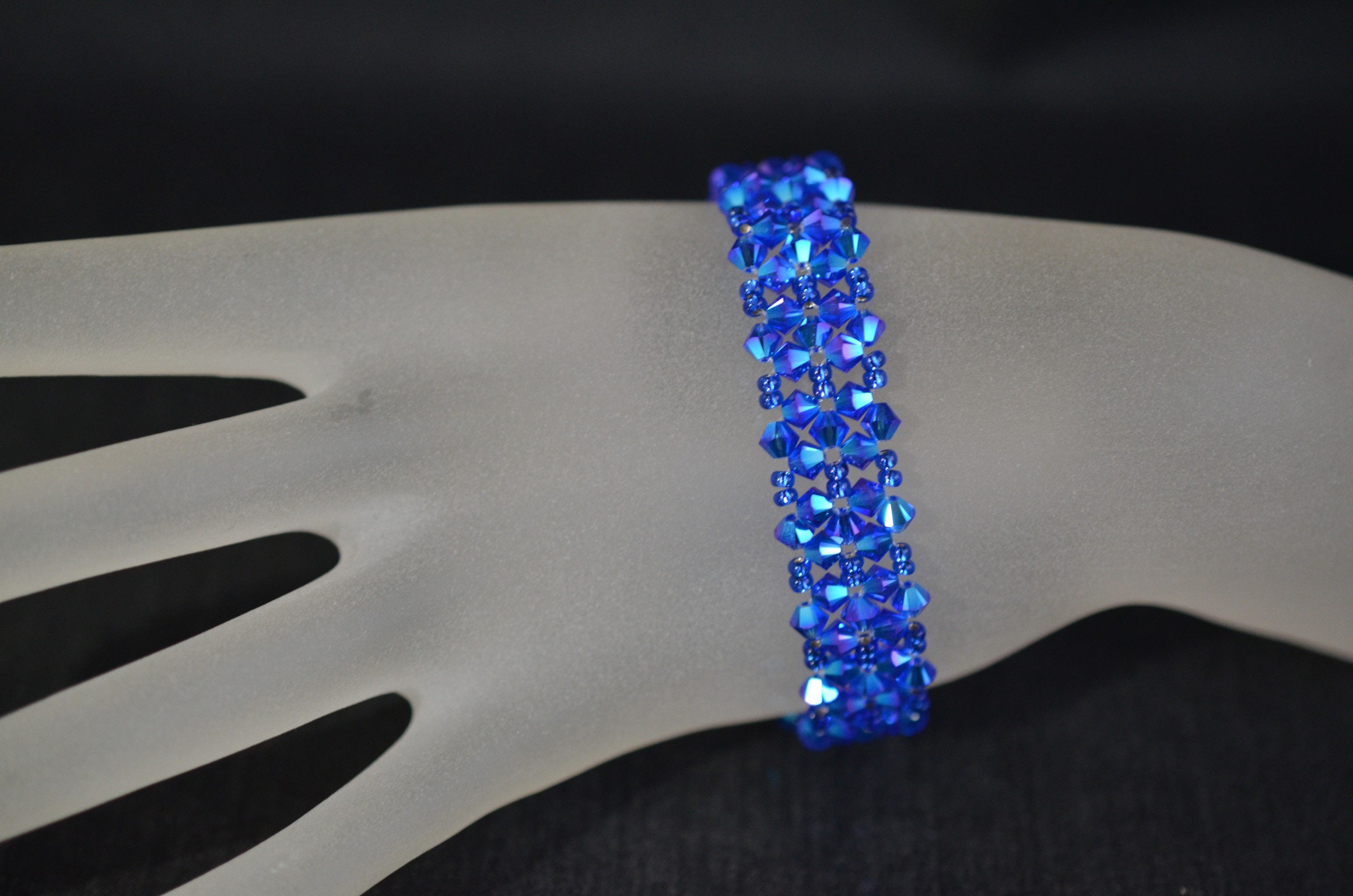 クリスタル、クリスタル ブレスレット、シック、カフ ブレスレット