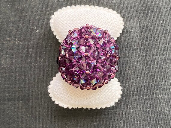 ANELLO DONNA BOCCADAMO IN ARGENTO CON CRISTALLO OVALE VIOLA AN480V - Foto 10