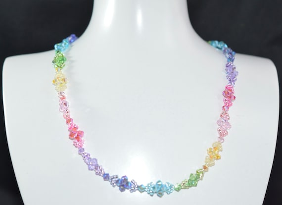 Genuine crystal necklace deals