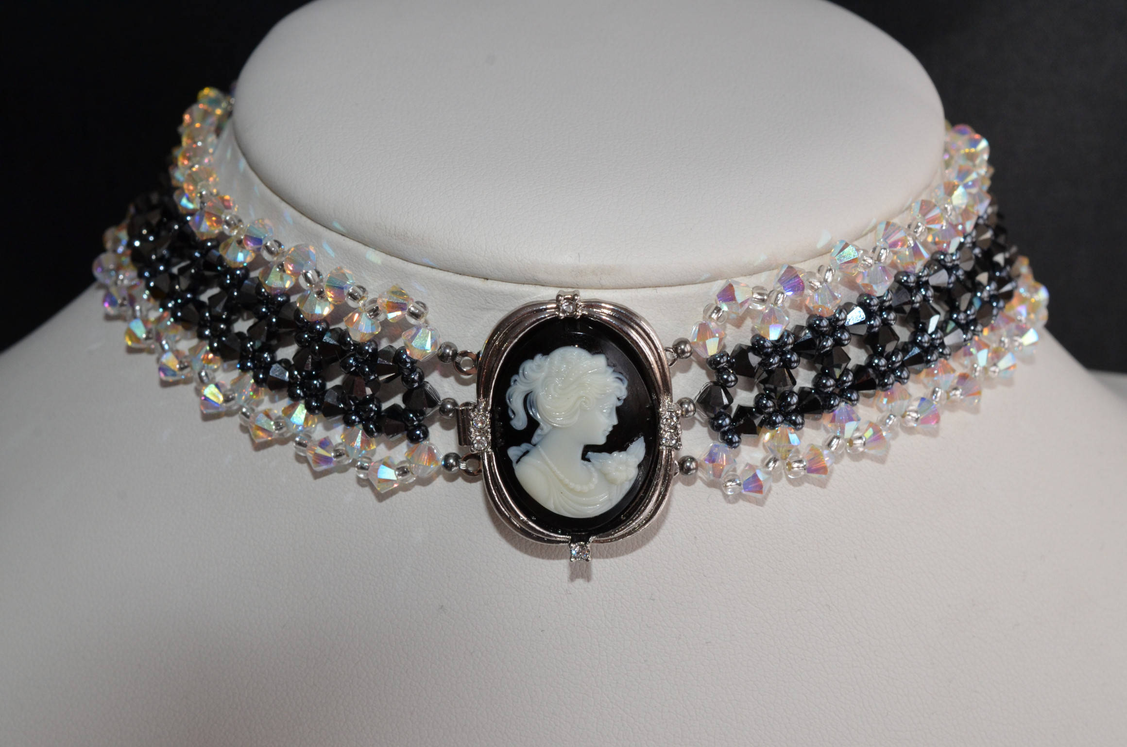 swarovski big crystal necklace