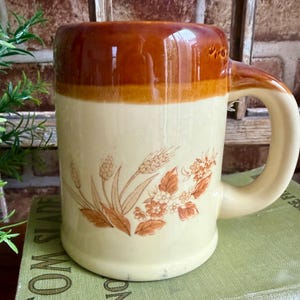 Two Tone Stoneware Mug - Etsy