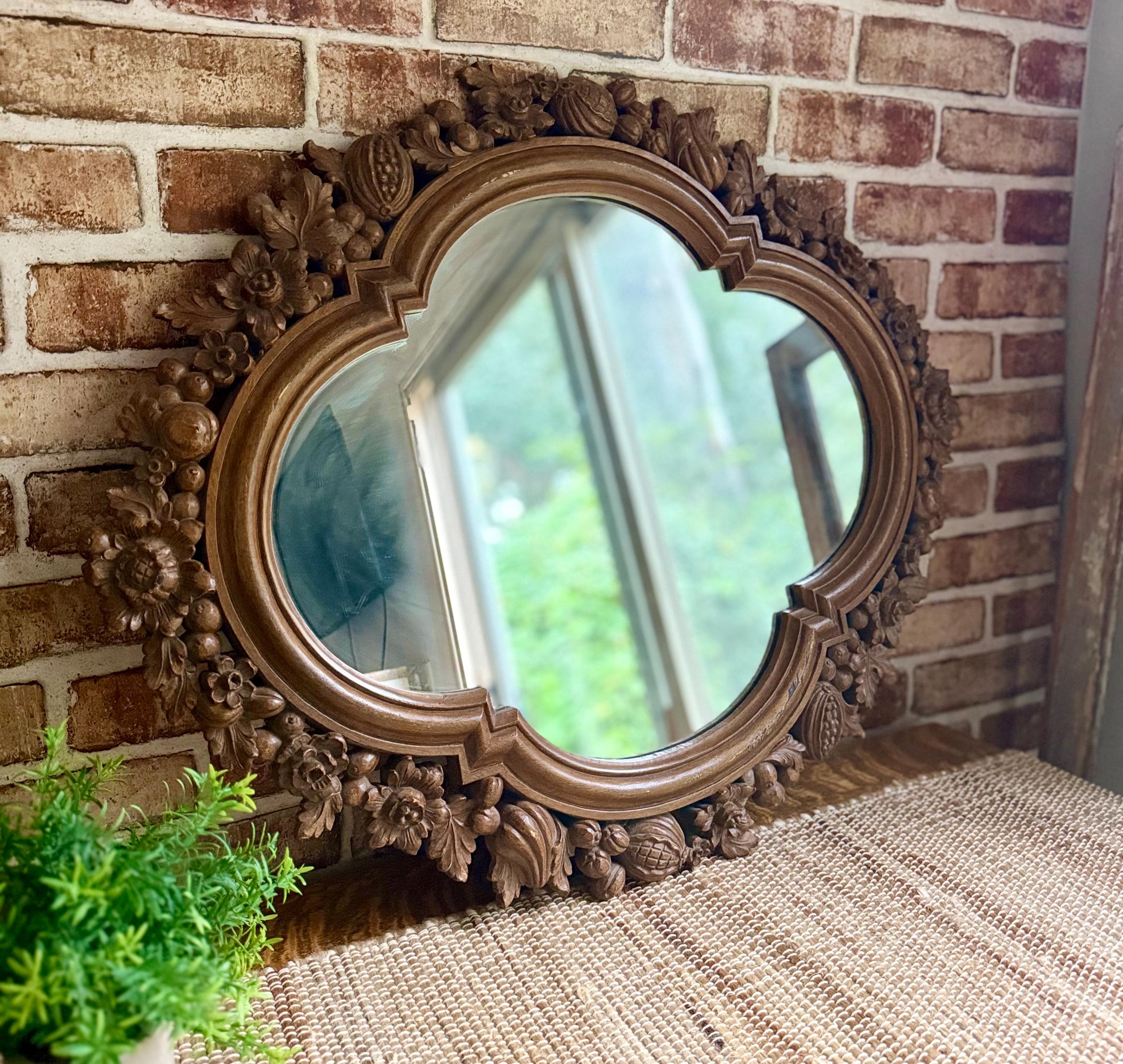 Vintage 60s Wall Mirror Art - Etsy