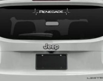 JEEP RENEGADE PUNISHER SKULL X DECAL STICKER Vinyl Accessory