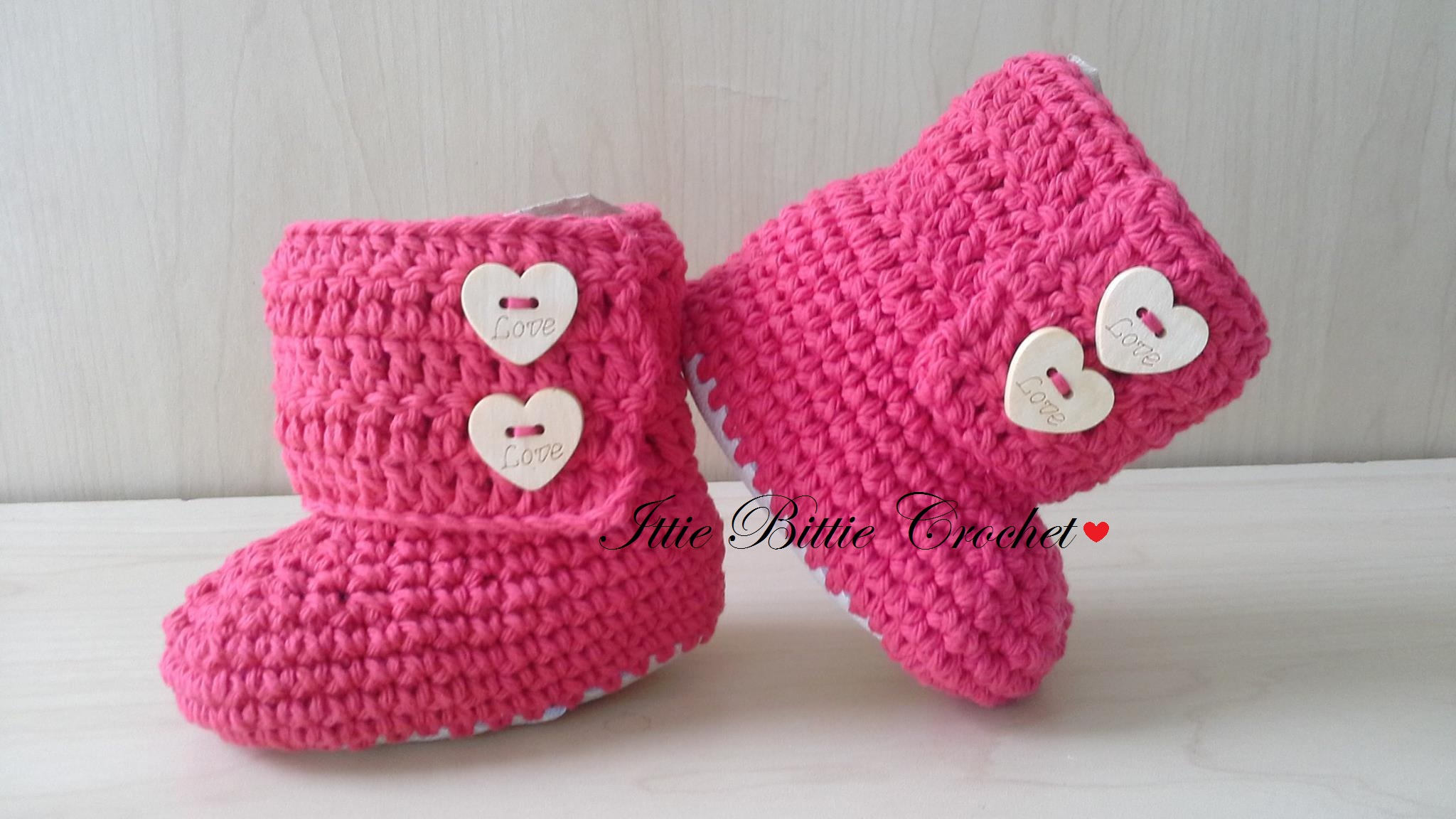 READY TO SHIP, Crochet Baby Wrap Booties, Leather Boots, 612M, Crochet