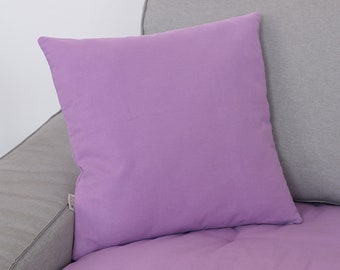 Almohada de cáñamo con funda, relleno de fibra de cáñamo en algodón suave y duradero con cremallera, cojín decorativo