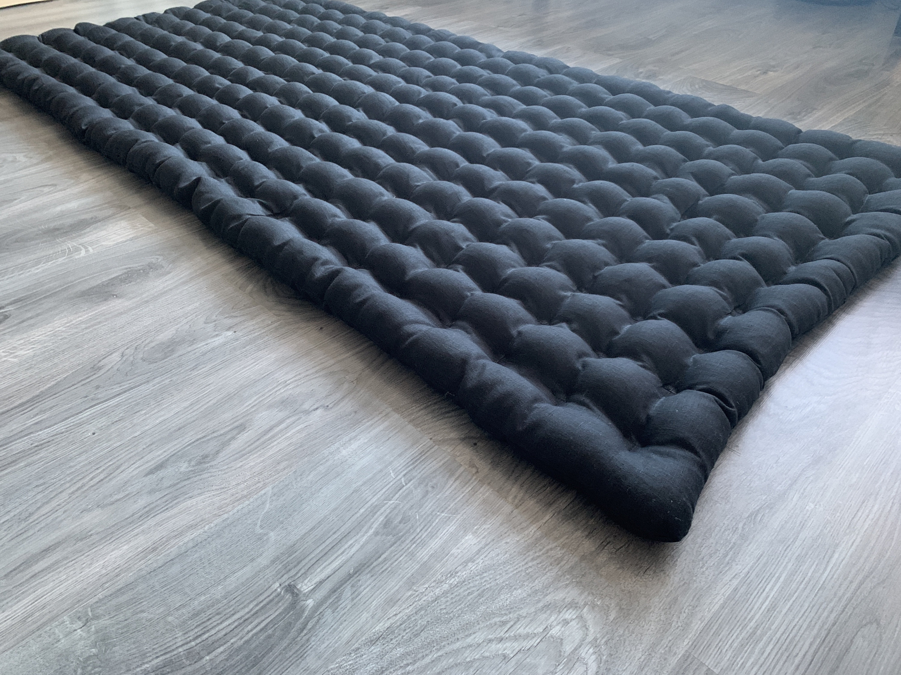 Mattress With Buckwheat Hulls Multi Chamber Mattress Linen Etsy