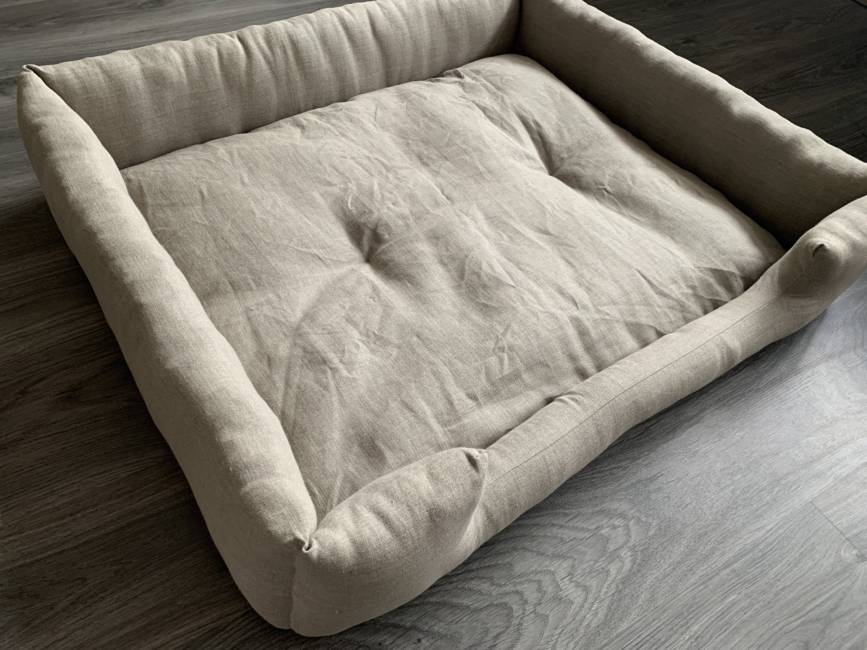 hemp dog bed