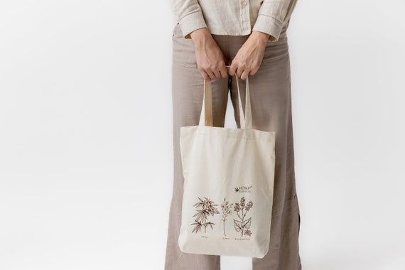 Hemp canvas bag best sale