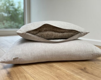 Unique Set of Hemp floor cushions: two 49x29x7.8, plus back cushion –  HempOrganicLife