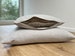Hemp Pillow filled HEMP FIBER in linen non-dyed fabric with regulation  height/Hemp pillow/ Bed Pillow /Toddler / Eco friendly 