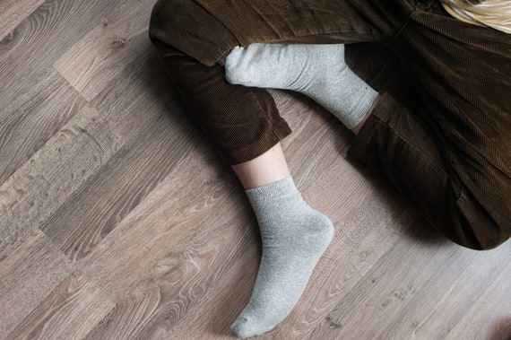 Calcetines para hombre Calcetines orgánicos de algodón de cáñamo