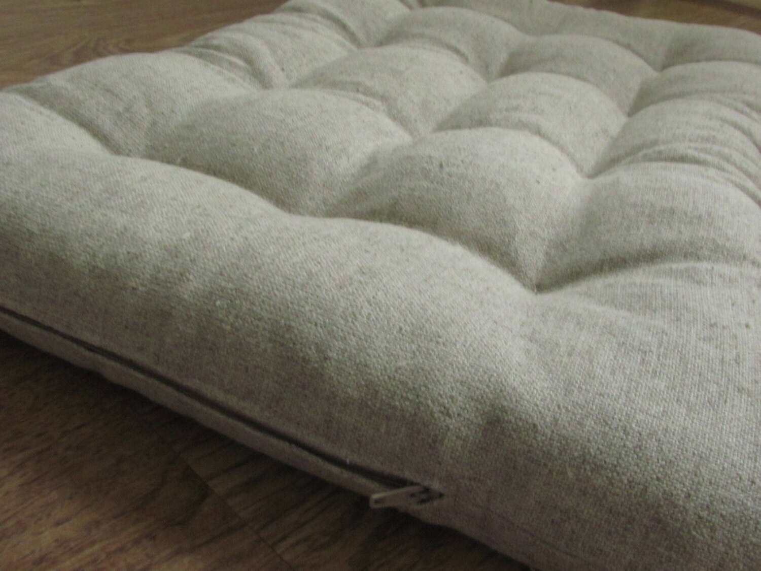 Linen Mattress With Buckwheat Hulls 60x120 Cm in a Natural Etsy