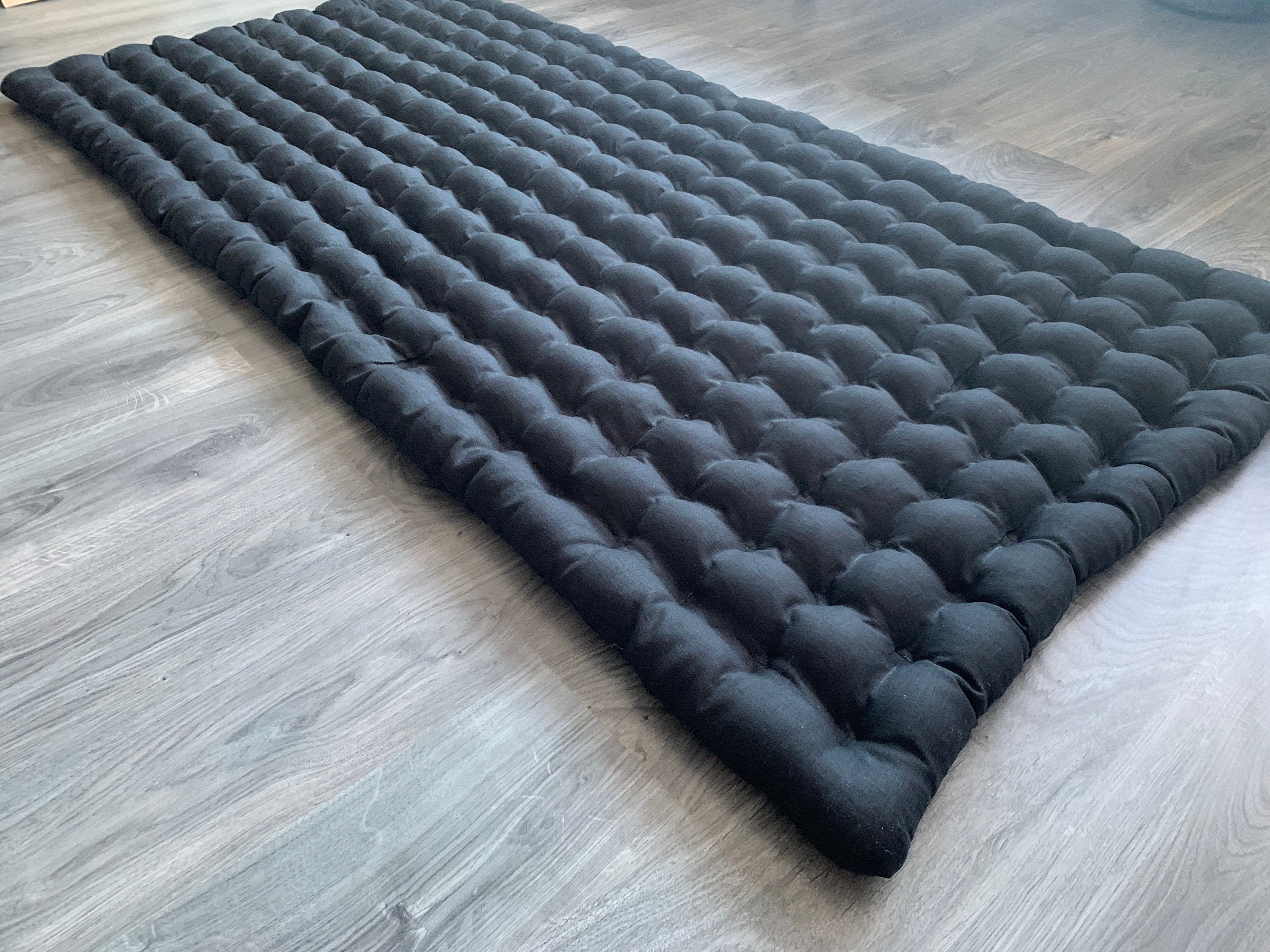 Mattress With Buckwheat Hulls Multi Chamber Mattress Linen Etsy