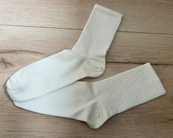 Socks for men Hemp Cotton Organic long socks unisex hemp milk socks Natural socks / Vegan socks Men's hemp socks Gift for him
