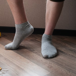 Short HEMP Socks  for men Set of hemp socks
