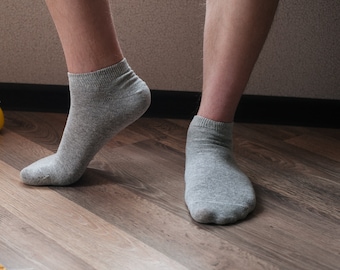 Short HEMP Socks  for men Set of hemp socks