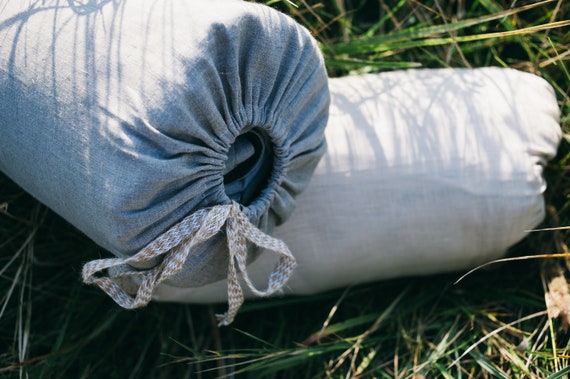 Double HEMP Sleeping Bags in Linen Fabric Organic Hemp Fiber