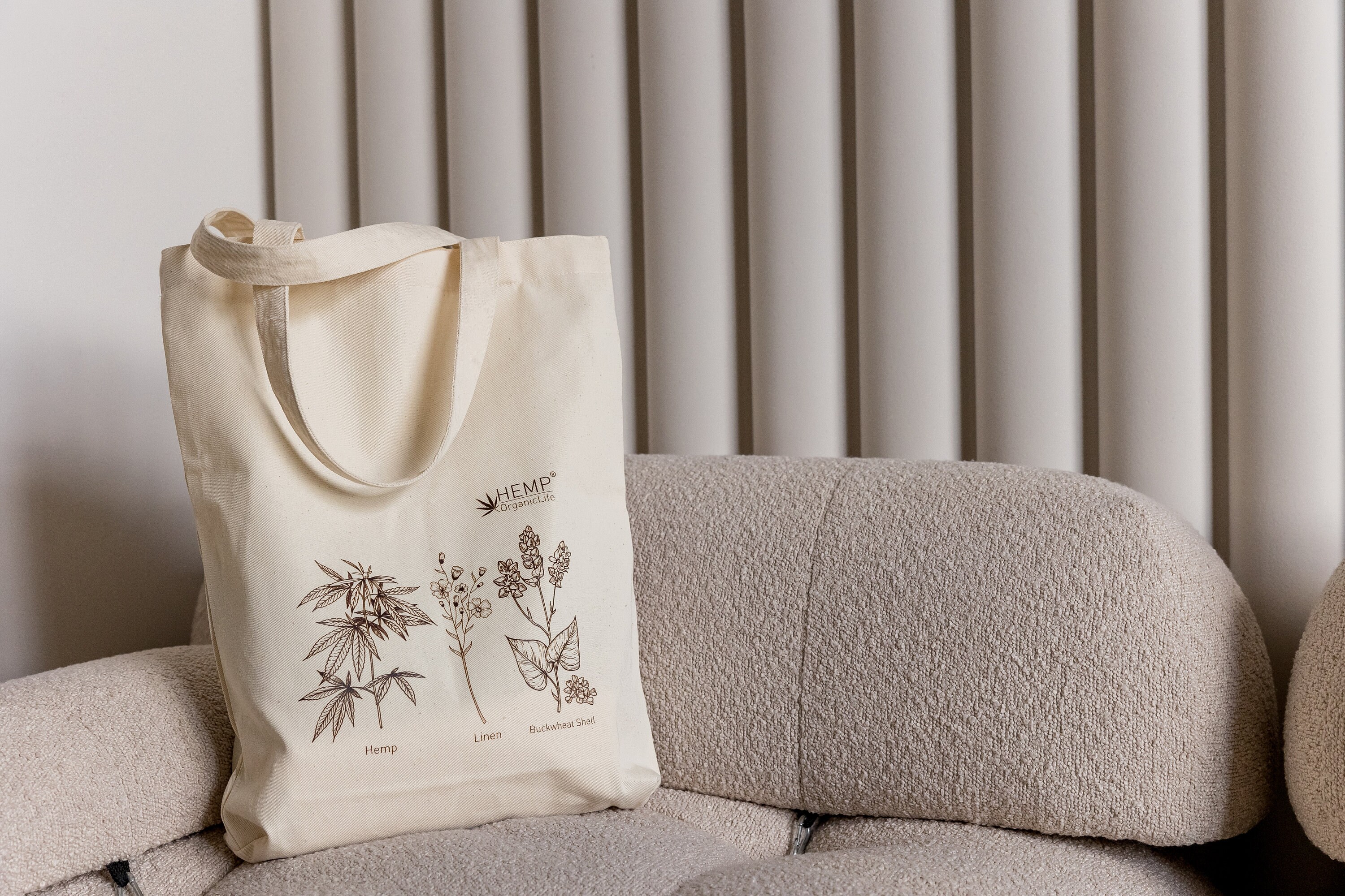 organic hemp hemp shopping bags uk Tote Bag Canvas Bag "hemp Organic Life" Natural Shopping Bag With Print of  Plants Hemp Linen Buckwheat Hulls Shoulder Bags UK