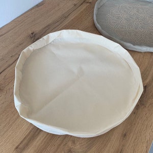 Cotton non-dyed inner case / cover with zipper for Zafu cushion Floor pillow