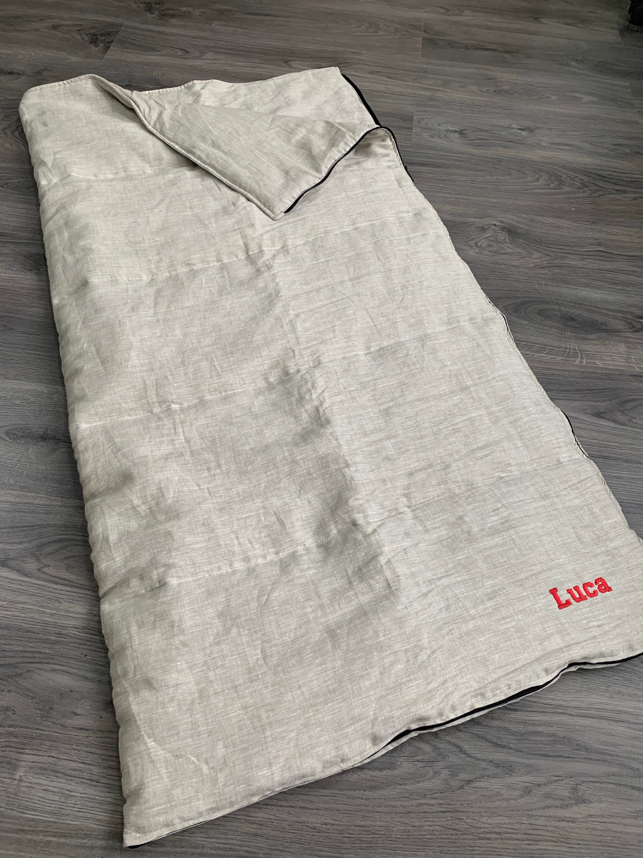 Kids HEMP Linen Sleeping bag school Nap mat Kids organic hemp Etsy