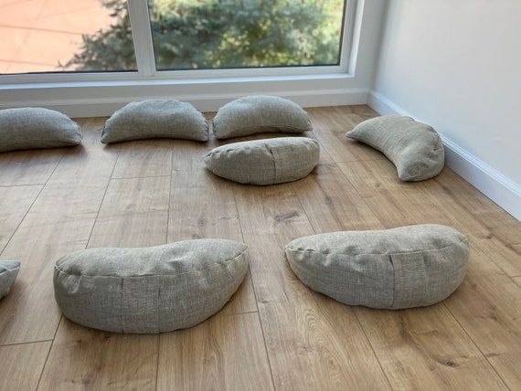 Cojín de almohada de trigo sarraceno meditación yoga –