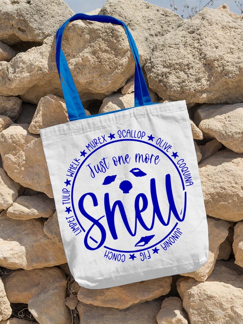 Seashell Collector SVG, Beach Life Shirt Design (Digital Download) image 6