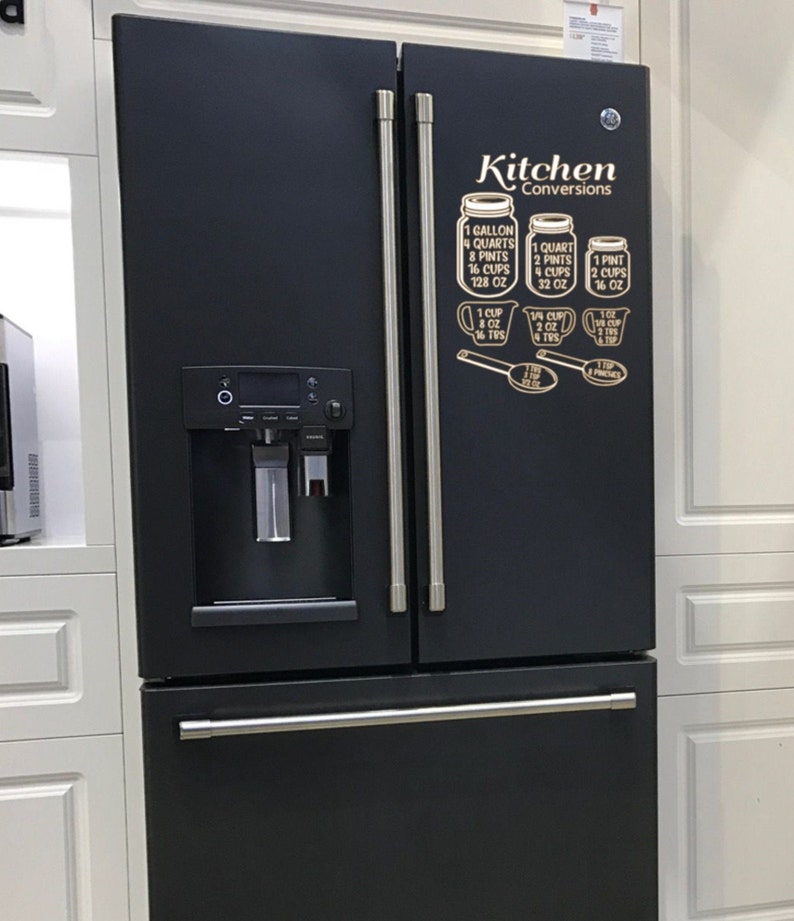 Download Kitchen Conversion Chart SVG Kitchen measurement SVG Cricut | Etsy