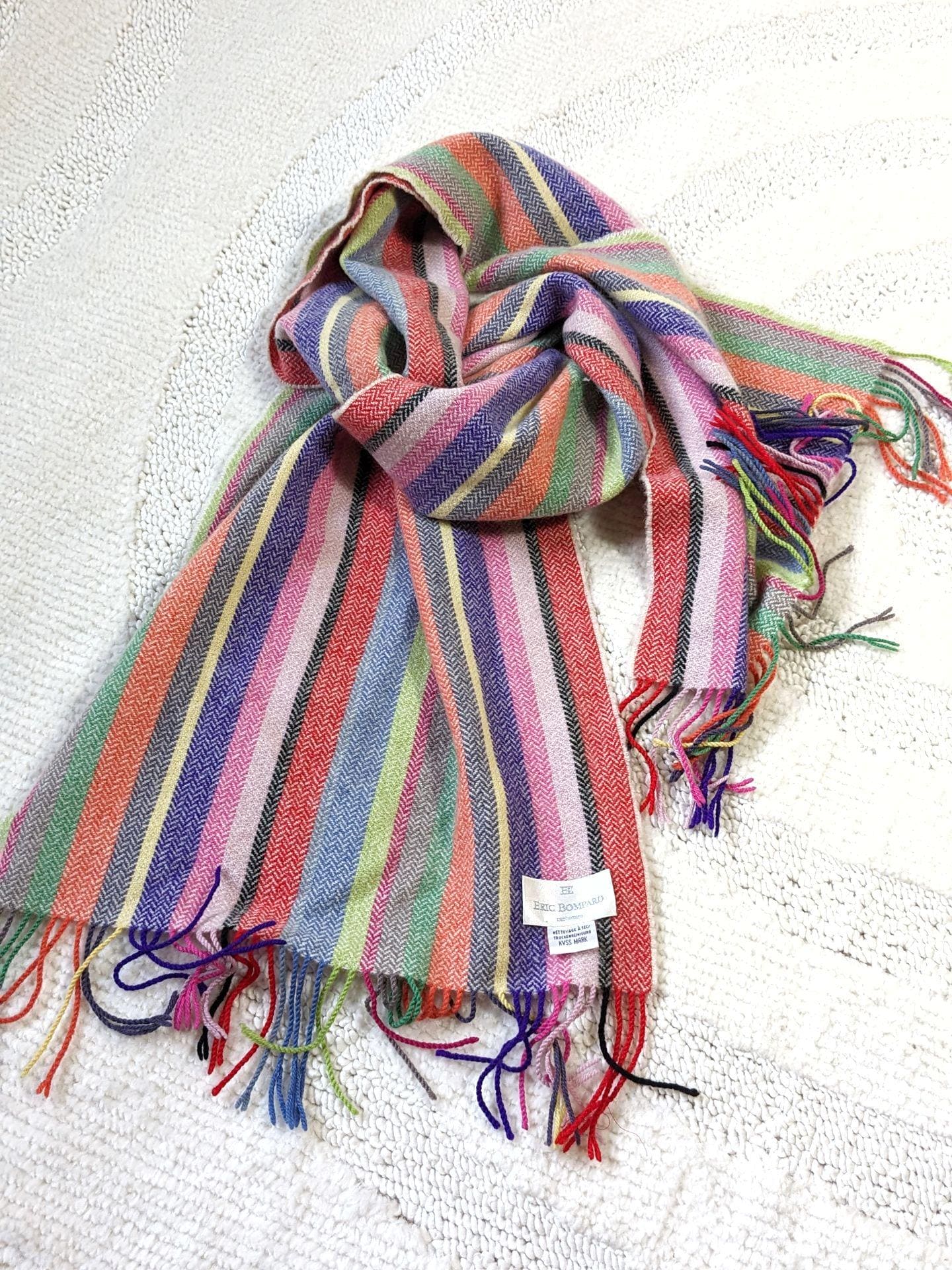 Echarpe Double Echarpe Cachemire Eric Bompard Écharpe Éric Bompard