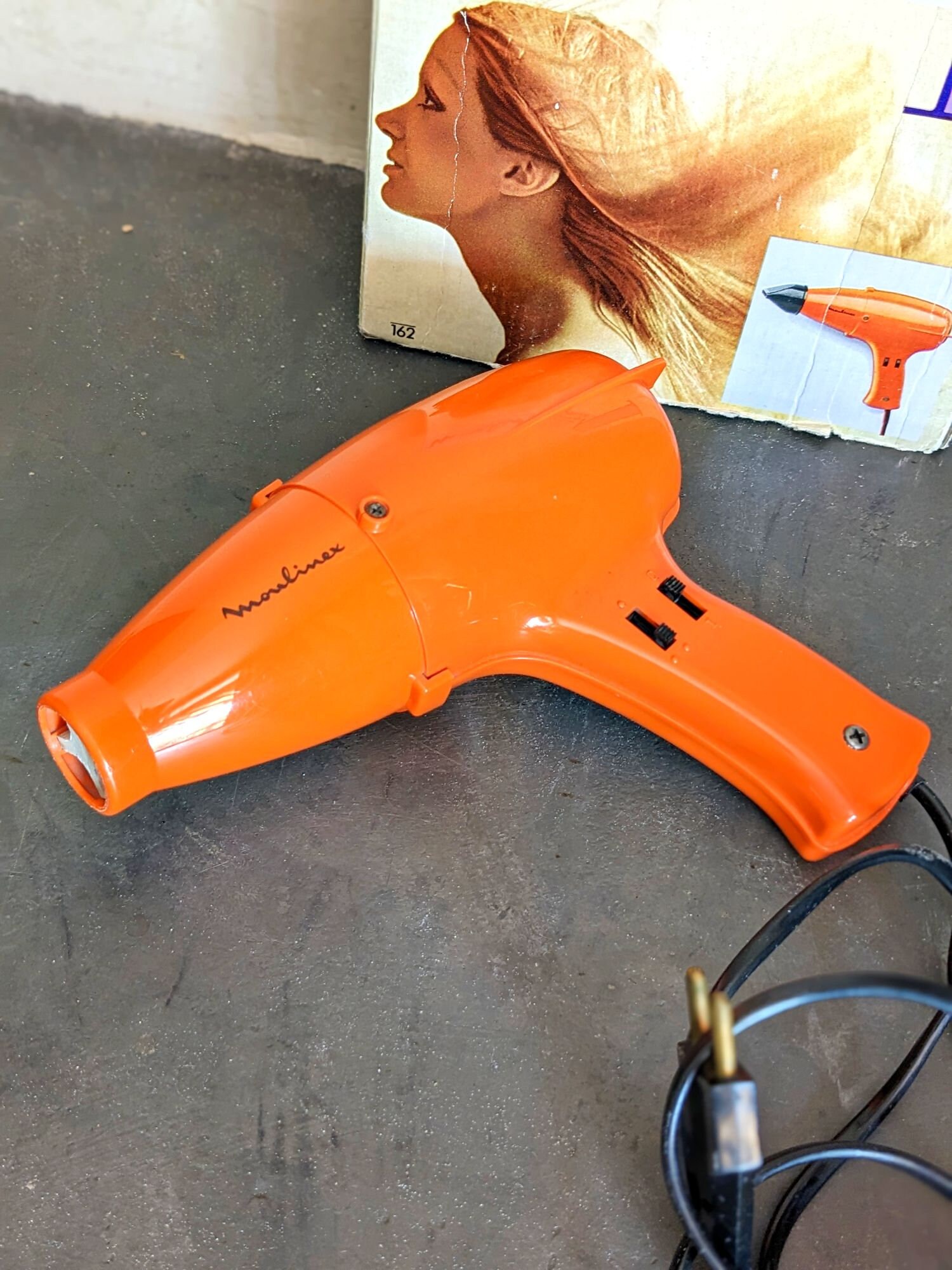 Orange blow dryer online