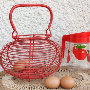 French Wire Salad Basket - Etsy