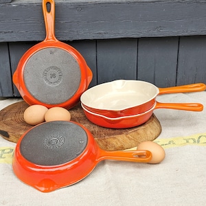 29 ⚜️ Ancienne Casserole Poêle Le Creuset 20 en