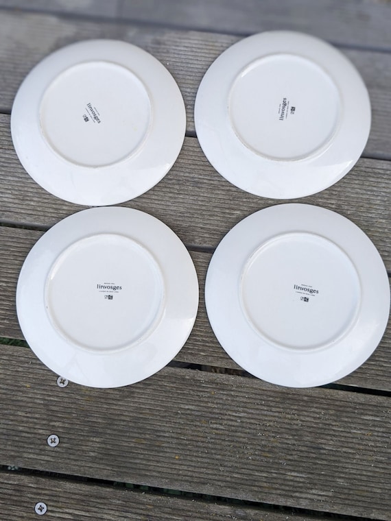 4 ASSIETTES à DESSERT CERAMIQUE SARREGUEMINES LES VOCATIONS COLLECTION D 197969