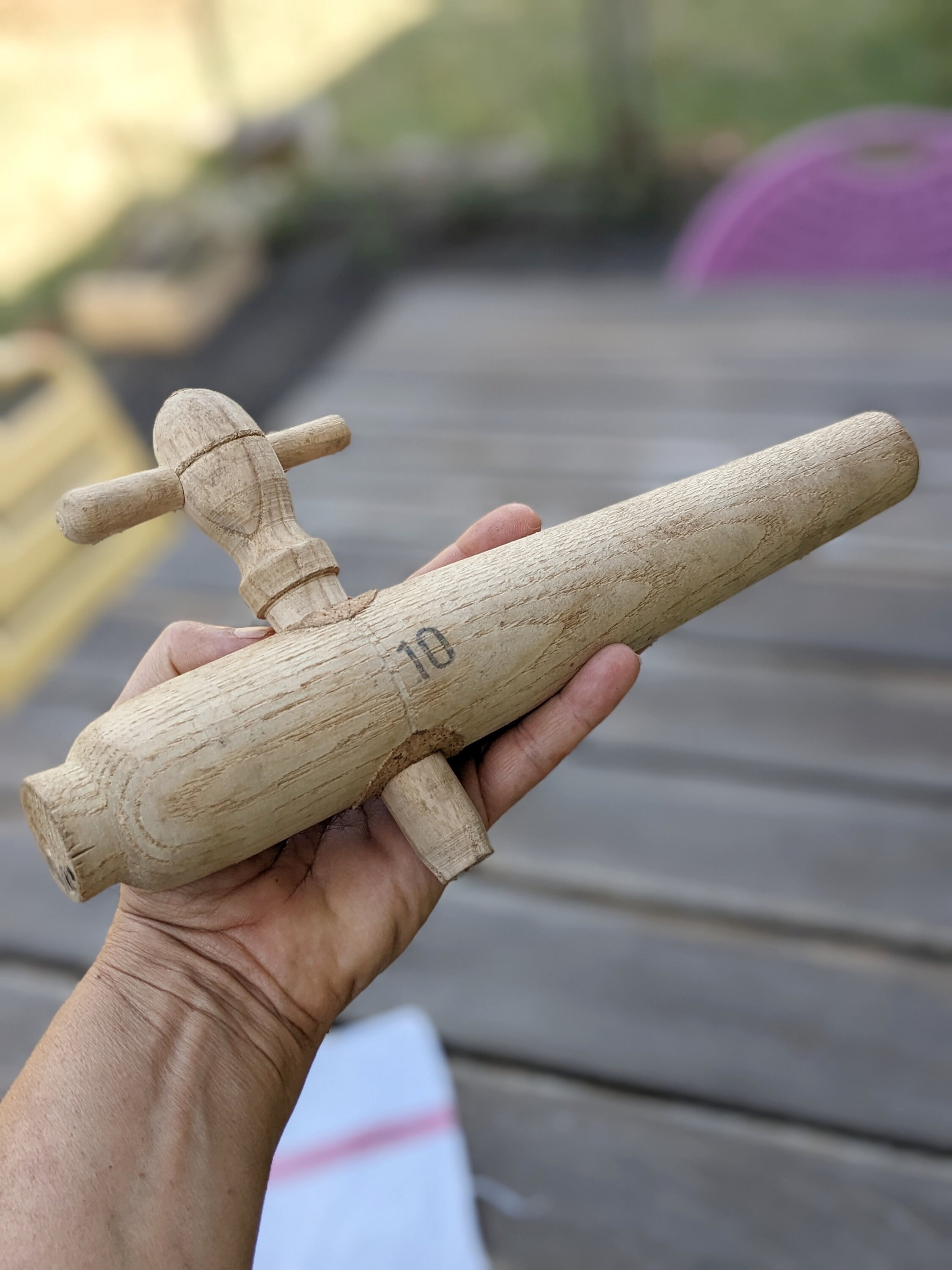 French Vintage Wooden Barrel Tap Wine Tank Stopper Barrel Etsy