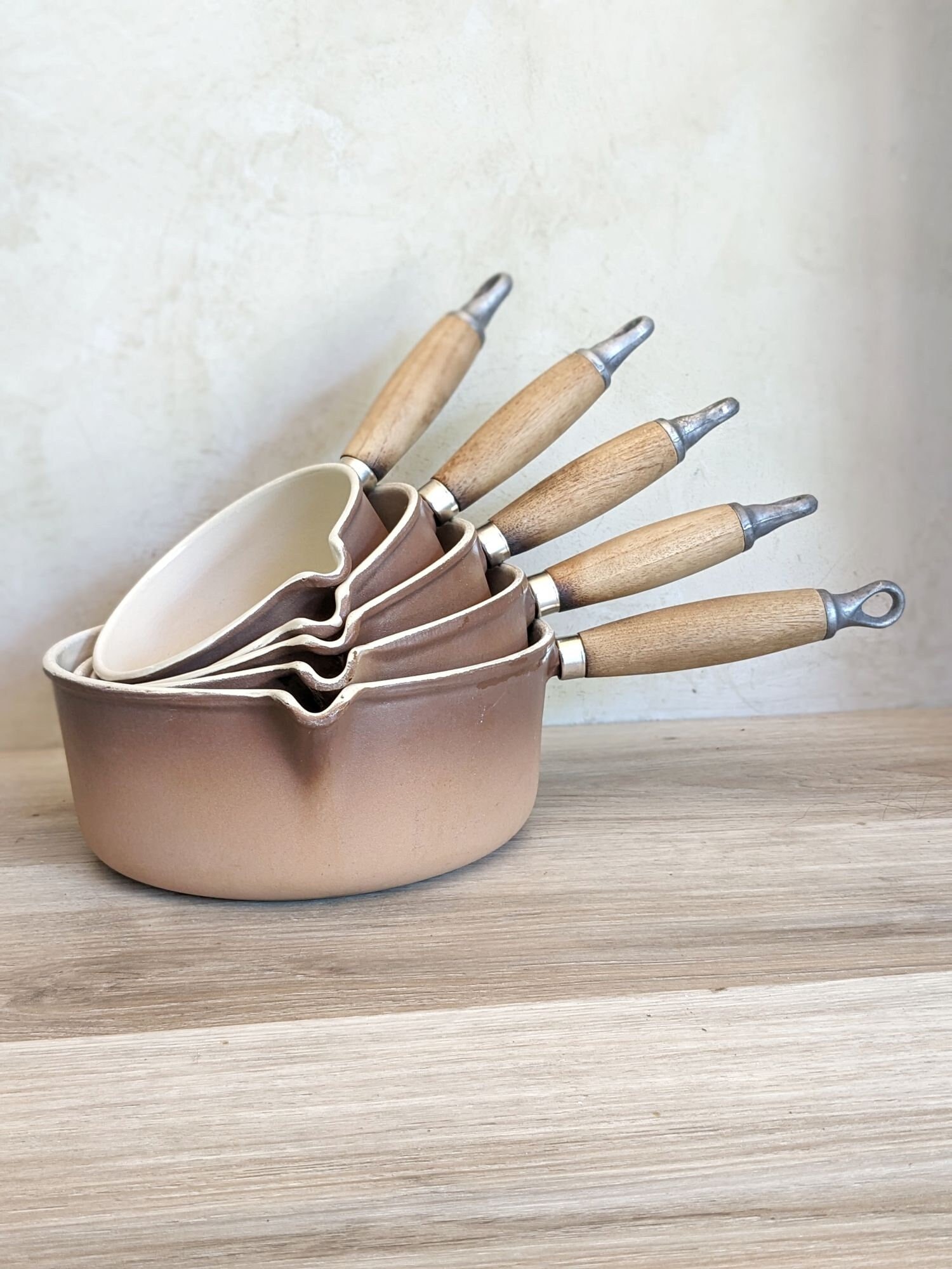 Le Creuset : plat ovale, casserole à bec verseur, caquelon