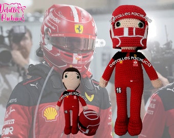 Custom F1 Racing Driver Formula 1 Amigurumi Plushie Doll - Etsy