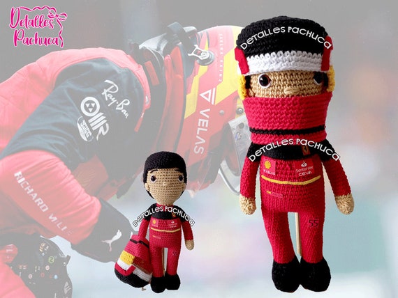 Custom F1 Racing Driver Formula 1 Amigurumi Plushie Doll - Etsy