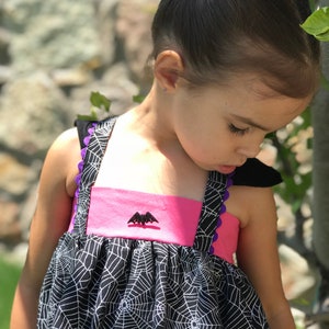 Girl&#39;s Vampire Dress , Girl&#39;s Pink and Purple Vampire Dress , Girl&#39;s Halloween Dress , Girl&#39;s Vampire Costume , Cartoon Character Costumes