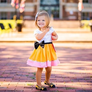 Girls Pencil Dress, Girls First Day of School Dress, Girls Kindergarten Dress, First Day of School Outfit, Back to School Dress, Picture Day