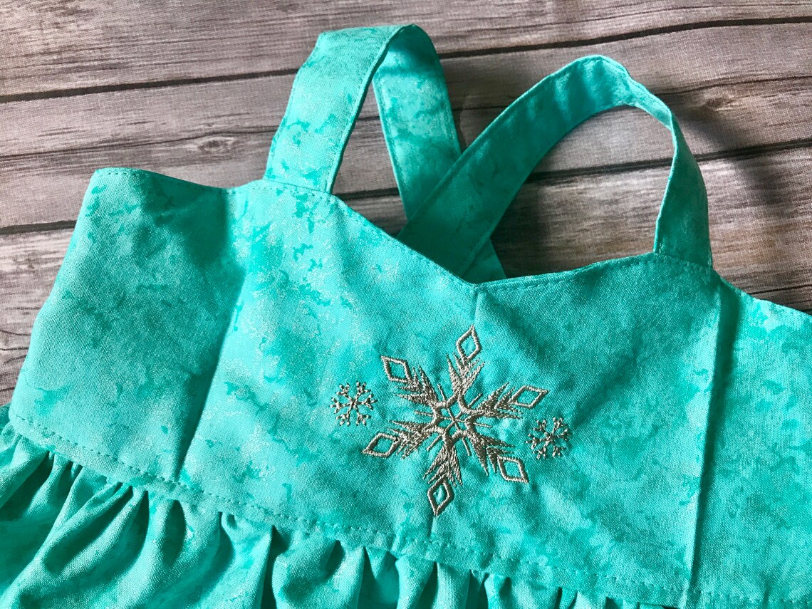 Girl's Snow Queen Dress Snow Queen Costume Ice Queen Etsy