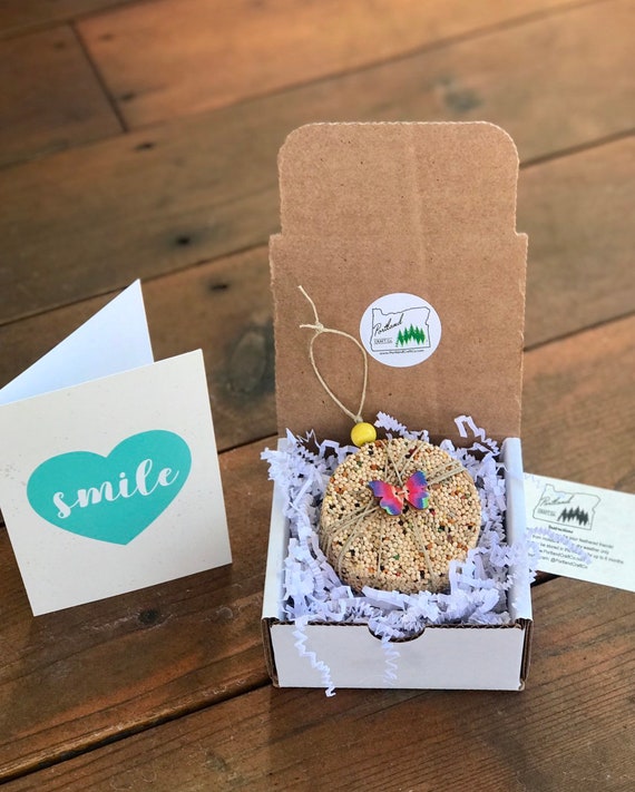 Make Today Count Theme Gift Box Personalized Bird Seed Etsy