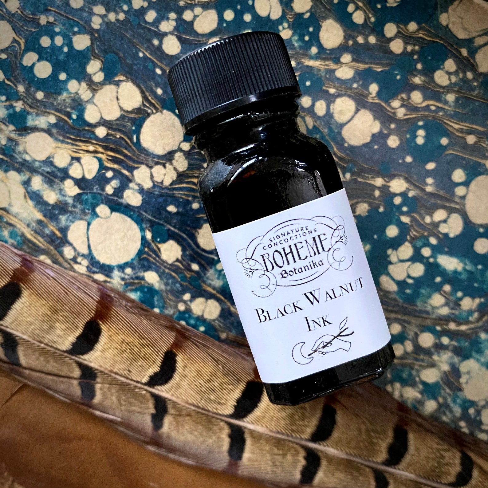 Black Walnut Writing Ink Etsy