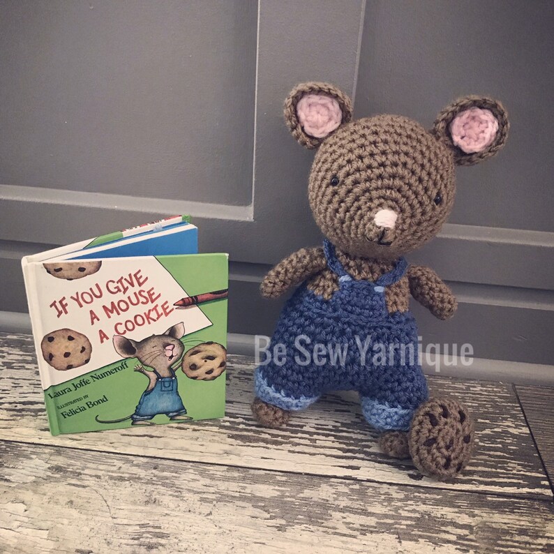 if you give a mouse a cookie plush toy