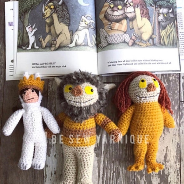 Inspired by Where the Wild Things Are plushie stuffed animal doll toy Photo Prop