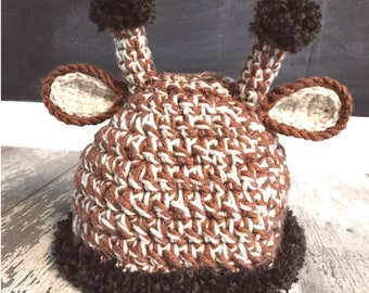 Giraffe hat photo prop