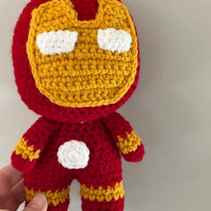 Inspired by Iron man plushie stuffed toy